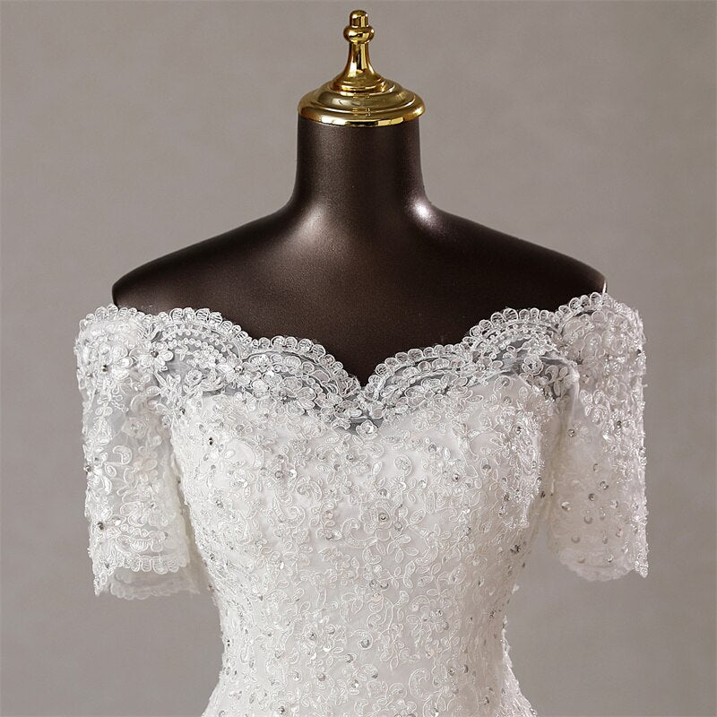 White Bridesmaid Dresses: Wedding dresses for women mermaid dress Party dress