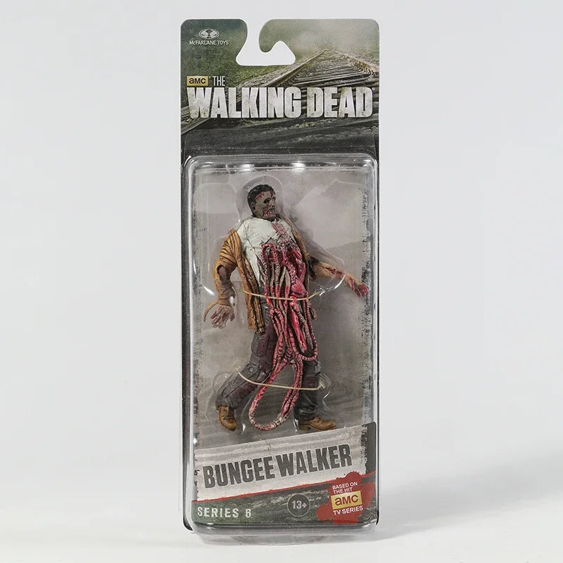 7 Styles AMC TV Series The Walking Dead Abraham Ford Bungee Walker Rick Grimes The Governor Michonne PVC Action Figure Model Toy