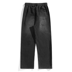 Casual Men's Pants Fashion black Baggy Y2K Streetwear jogger Wide Pants Mens