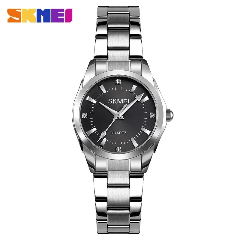 Skmei Japan Movement Luxury Quartz Watches For Women Thin Lady Hour Ladies Reloj Mujer Fashion Simple Quartz Women Watch 1620
