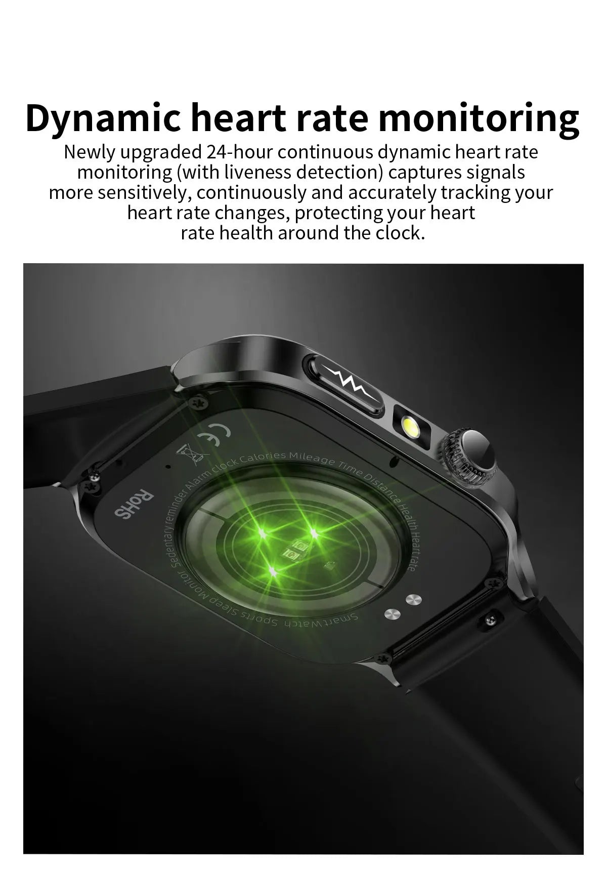 2025 New Five organ examination Health Care Smart Watch Men ECG+PPG Uric Acid Blood Fat Bluetooth Call Sports tracker Smartwatch