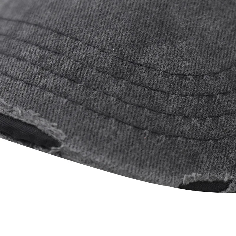 Washed Cotton Mesh Breathable Baseball Cap Made Old Ripped Light Board Caps Men and Women Tide Spring and Summer Vintage Hat