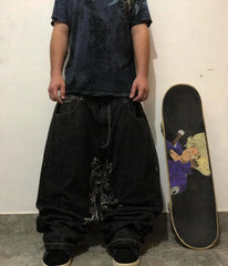 Hip-hop Jeans:  Wide-leg Pants | Baggy Jeans | JNCO Jeans