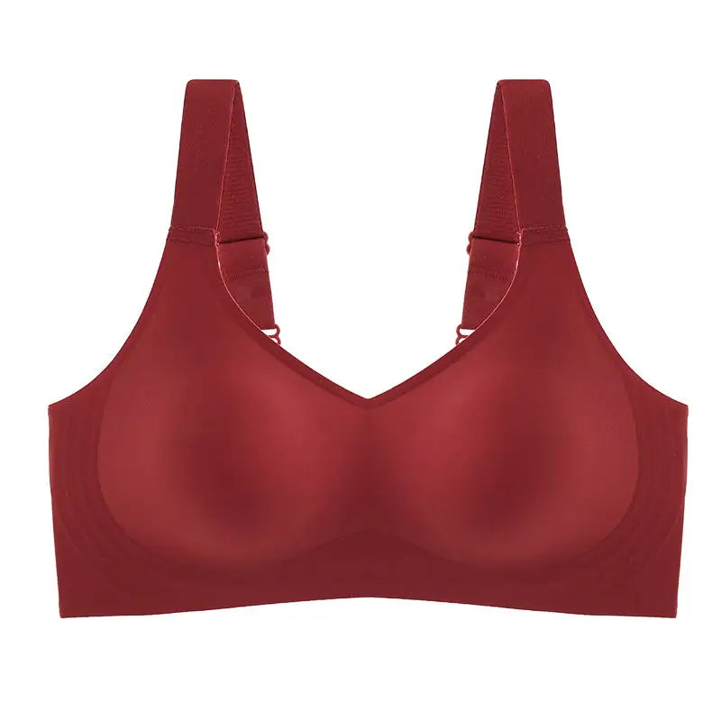 Push-up Bra For Women, Seamless One-piece, Wire-free, Adjustable Sports Thin Bra