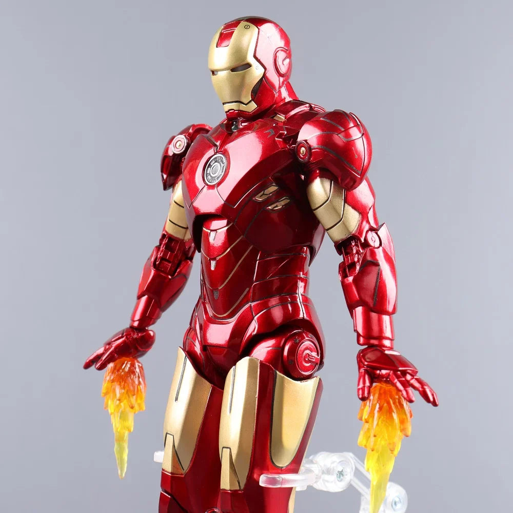 ZD Toys Iron Man Action Figure Iron Patriot MK1-7 MK17 MK33 MK85 MK30 War Machine Legends Avengers Tony Stark Collect Toy Gift