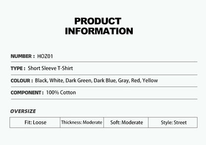 Fresh Strawberry American Retro Creative Printed Short Sleeved T-shirt Men Women Trendy Brand Loose Versatile Half Sleeved Shirt