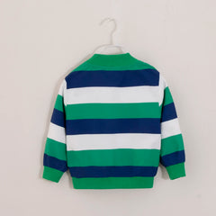 Boys Coat Jacket Striped Pattern Coat For Boys Spring Autumn Children Coats Casual Style Kids Clothing