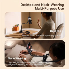 Baseus Flexible Universal Neck Phone Holder Hanging Neck Lazy Necklace