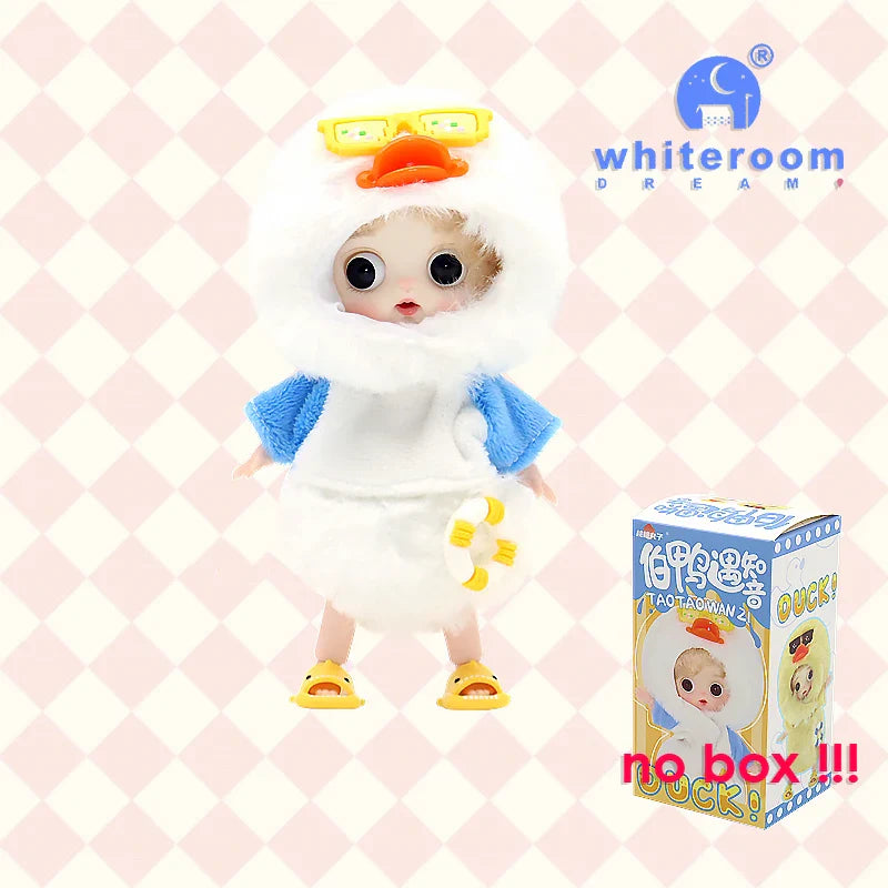 Mini Ob11 Bjd Doll Accessories Obitsu 11 Clothes Dolls For Girls Boy Toys Baby Kawaii Anime Toy Cute Items Miniature Costume