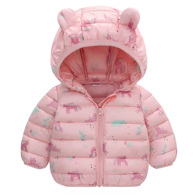 Winter Kids Thicken Jackets For Girls Coats Boys Jackets Plus Cashmere Jackets