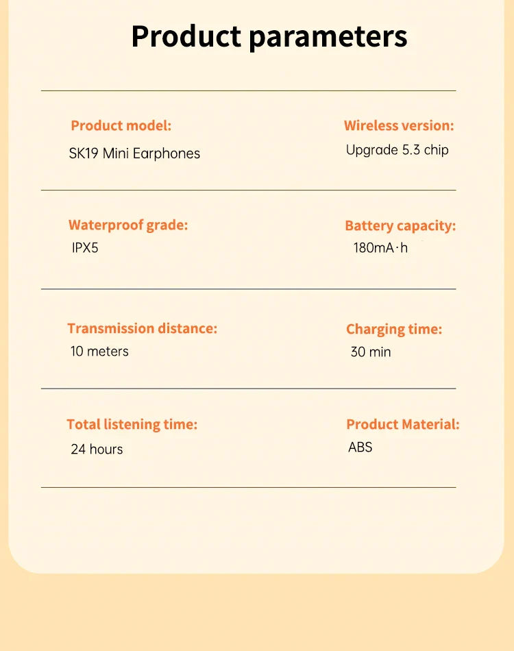 Mini Sleep Wireless Bluetooth Headphones TWS Headsets With Mic Stereo Sport In-ear EarphoneLong Standby HD Call Earbuds Game