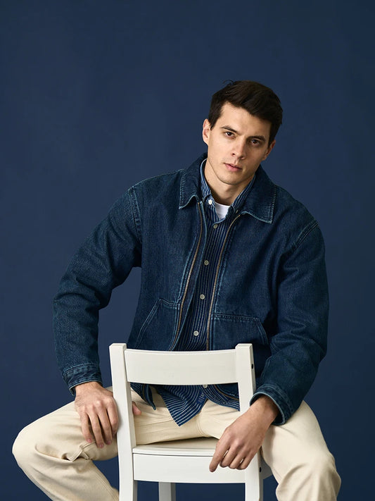 Series Autumn Oversize Short Length Model Denim Jackets