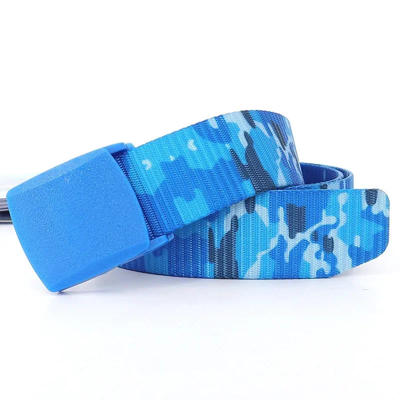 110/120/130/140/150/160/170cm Camo  - Belts Casual Jeans Accessories Branded Sports Outdoor Belts for Men Women
