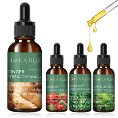 20ml Essential Oils Rosemary Oil for Hair Growth 100% Pure Essential oil Plant Therapy Ginger Oil Scalp Care Oil Rose Camellia