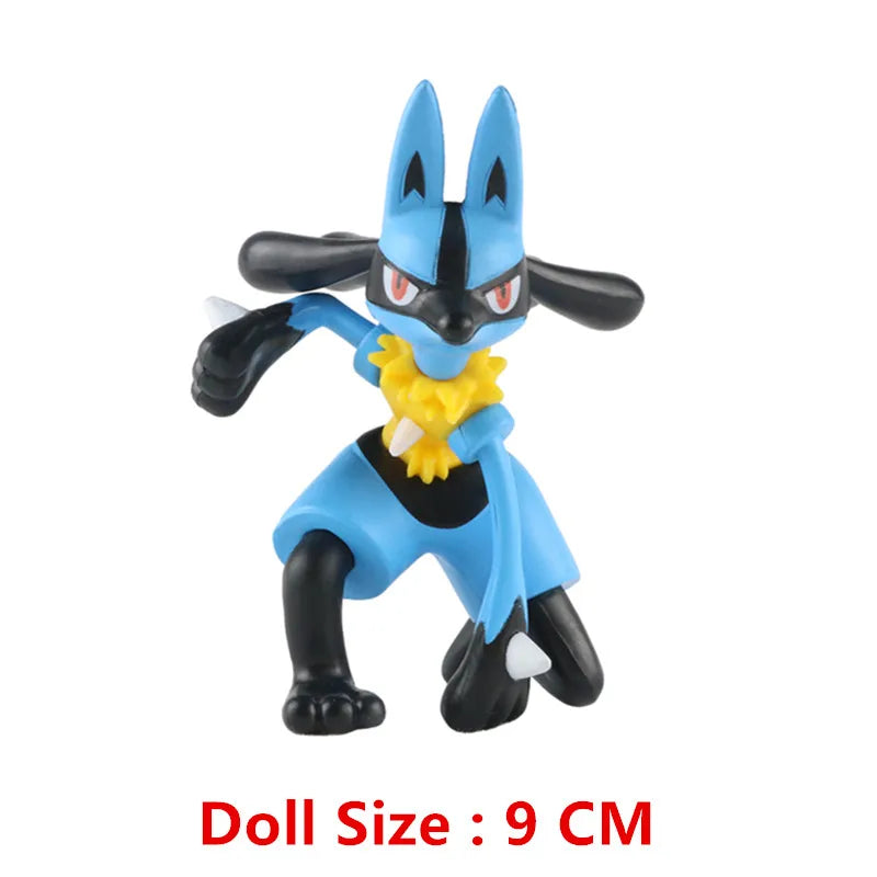 Pokemon Cartoons Movie Anime Figure Gengar Charizard Pikachu Collection Model Pocket Monster Action Toys Kids Christmas Gifts