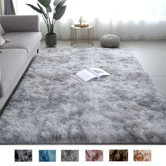 Carpets For Living Room Modern Sofas Grey Fluffy Carpet Bedroom Decoration Anti-slip