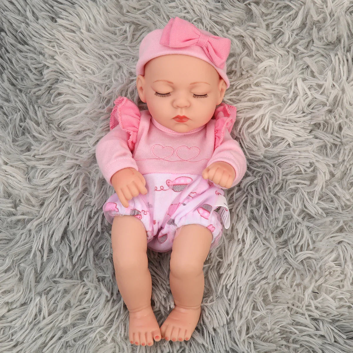 12 Inch New Reborn Doll 30CM Realistic Girl Bebe Baby Doll With Fashion Clothes Baby Doll Soft Skin Vinyl  Kids Toys Dolls Gift