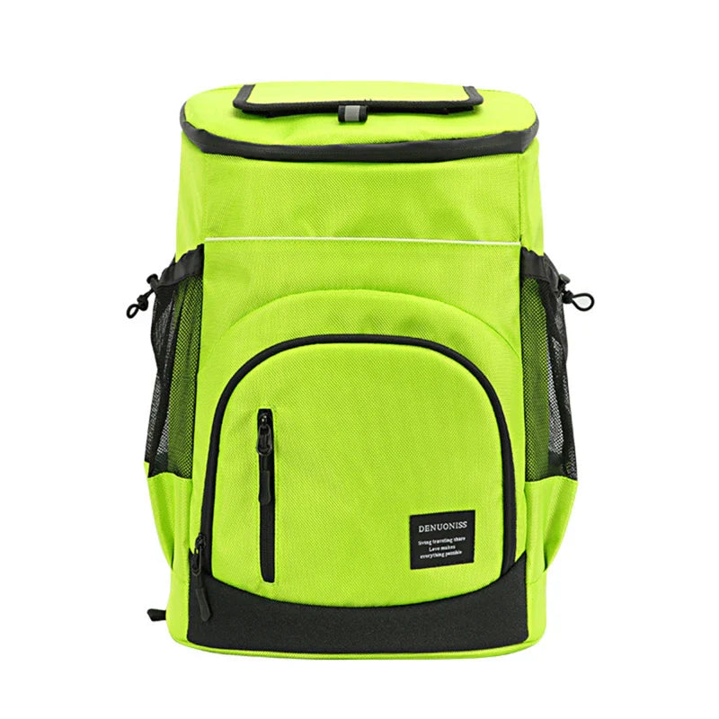 Refrigerator Bags Soft Insulated Cooler Backpack Thermal Isothermal Fridge Travel Outdoor Beach Ice Beer Backpack 30L