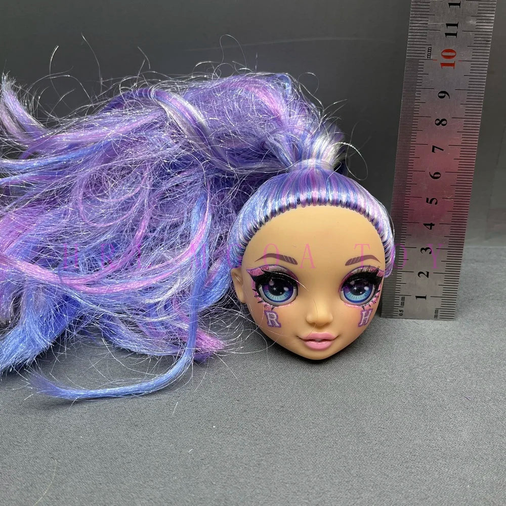 Original 28cm Rainbow Doll Multi Style Body and Head Accessories for Girls DIY Festival Gift Toys