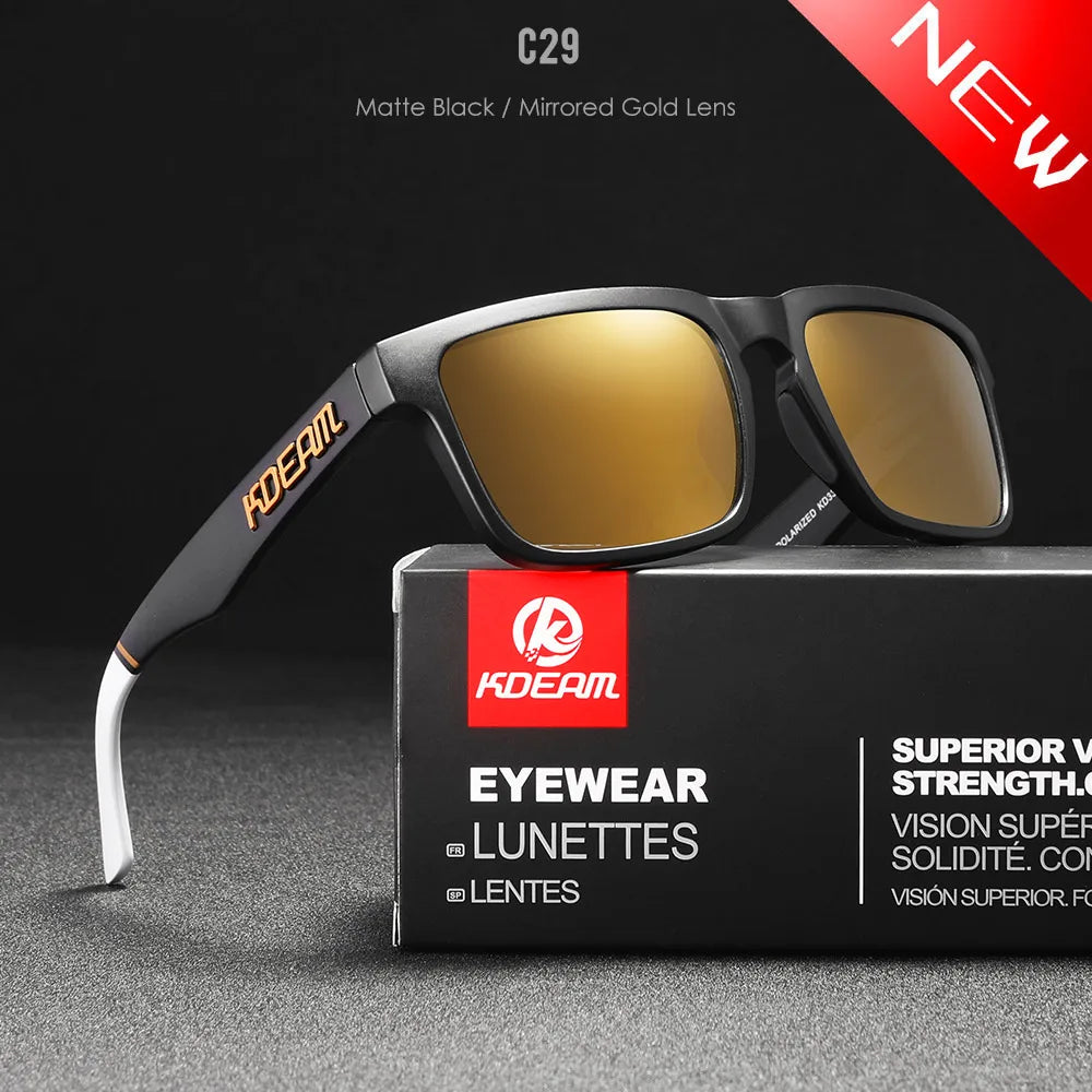 Sunglasses Outdoors Lifestyle Coating Sun Glasses New Matching Colors With Box
