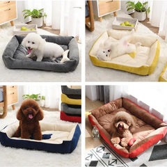 Large Medium Small House Cat Bed Pet Dog Bed Sofa Mats Pet Products Coussin Chien