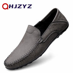 Genuine Leather Mens Loafers Moccasins Shoes Designer Men