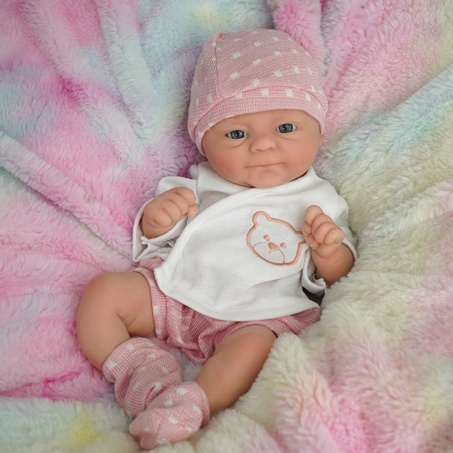 14inch Full Body Silicone Bebe Reborn Girl"Coco"Boy“Isaac” Doll Soft  Lifelike Baby DIY Blank Toys