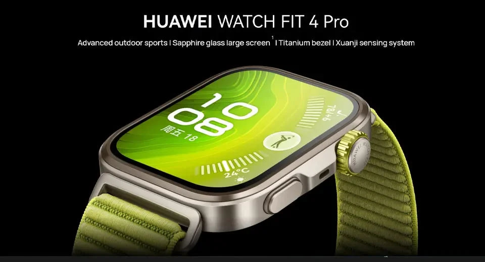 Original HUAWEI WATCH FIT 4 Pro Bluetooth call HarmonyOS 1.82-inch AMOLED color screen Battery capacity 400mAh