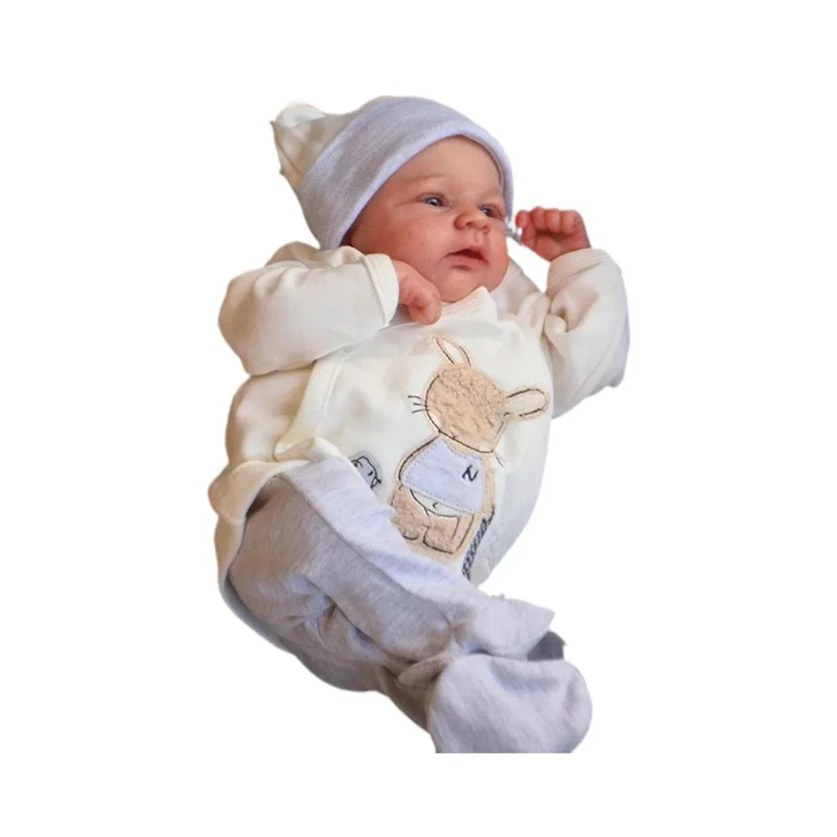 JOYORA 49cm 19in High Quality Handmade Dolls Are Like Newborn Baby Dolls with Soft 3D Skin and Lifelike Finished Products