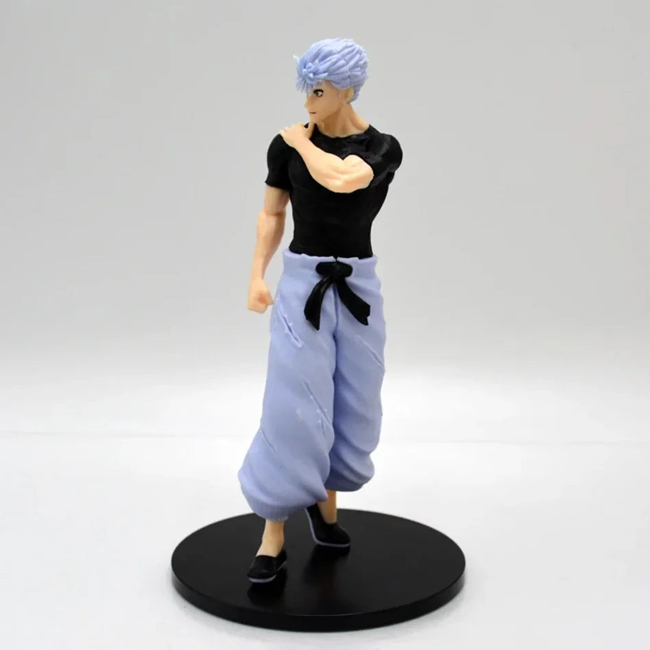 19cm Japanese Anime Jujutsu Kaisen Figure Gojo Satoru Action Figure PVC Model Toys Collectible Statue Standing Kids Gift