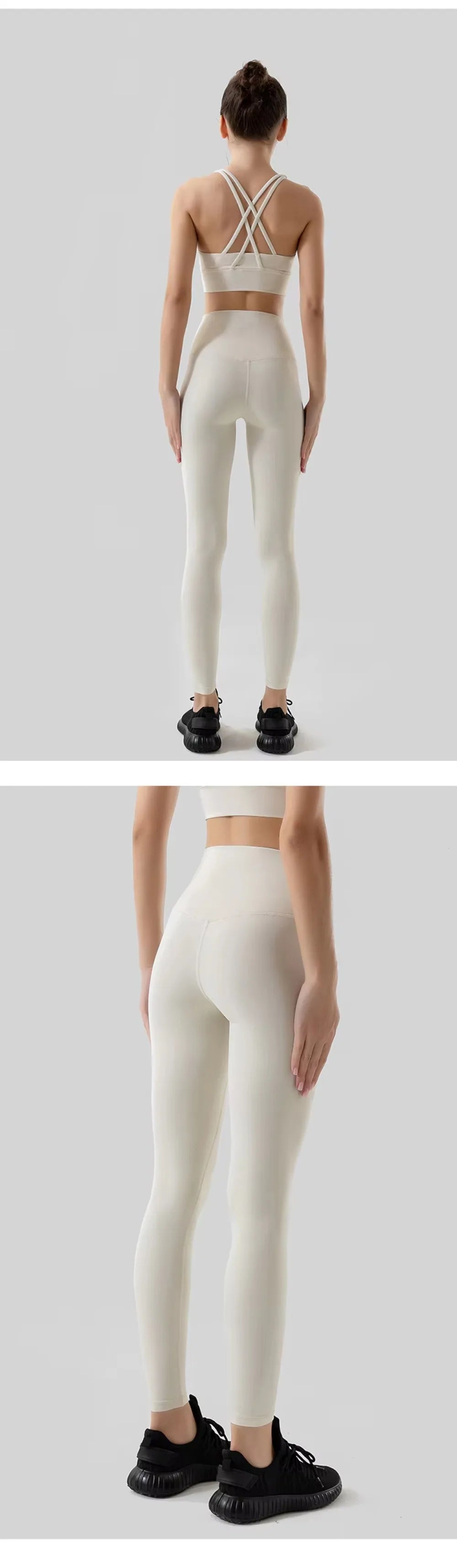 Sportswear Yoga Clothes Set Leggings and Tops Fitness Sports Suits Gym Clothing