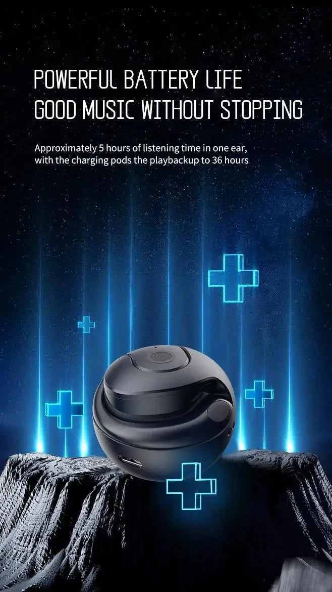 New Bluetooth Headphones AI Real Time Language Translation Earbuds 144 Languages Translator Wireless HiFi Stereo Sound Headph