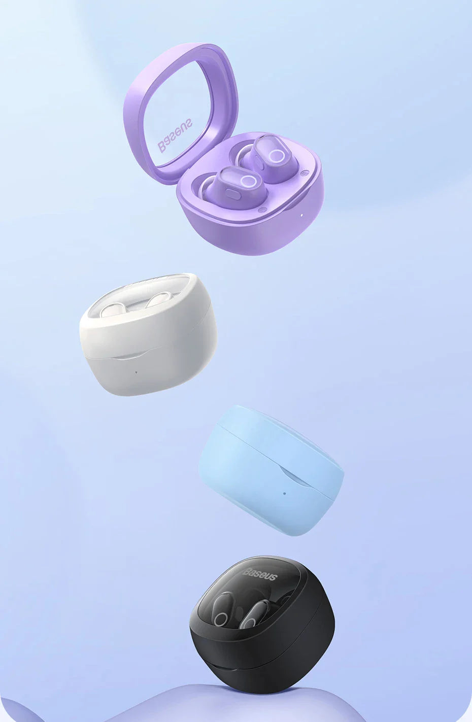 Baseus WM02 TWS Wireless Earphone Bluetooth 5.3 Headphone Headset True Wireless Earbuds Handsfree Ear Buds For iPhone 14 Pro Max