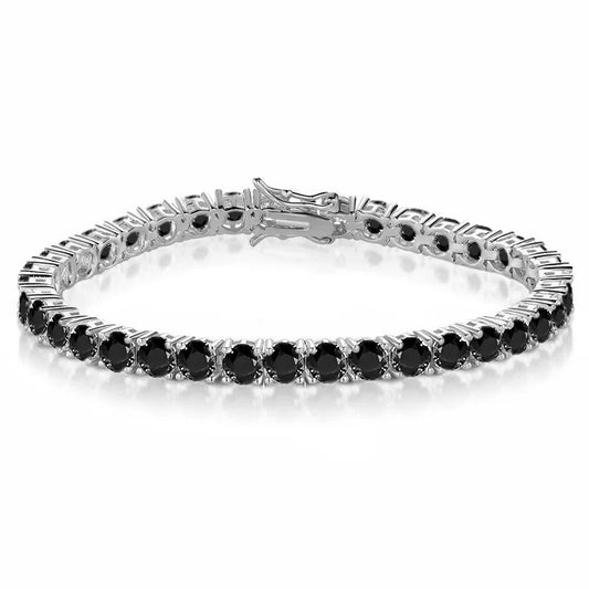 EUREKA  Hip Hop Tennis Bracelet Zirconia Copper Neutral Shiny Fashion Jewellery Party Gift Fine Jewellery