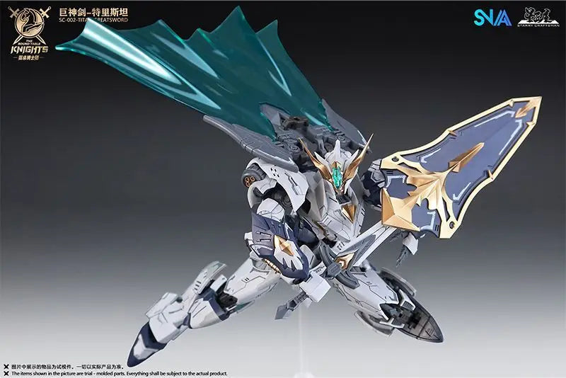 HG 1/144 SNAA SC-002 Titan Greatsword Tristan Assembly Model Kit SC-009 Divine Invoker Percival The Round Table Knights Figure