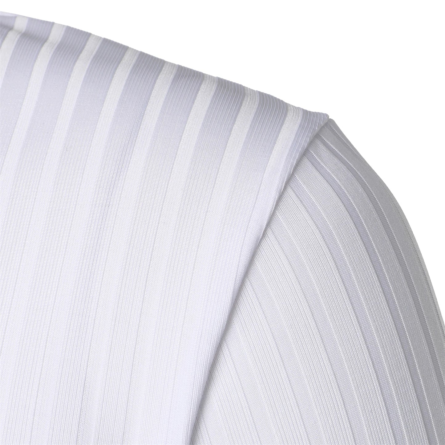 Men's running sports fitness wear summer high stretch vertical short-sleeved POLO shirt slim knit base shirt