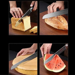 Sharp Kitchen Knives Cleaver Meat Fish Fruit Bread Knife Butcher Boning Japanese Knife