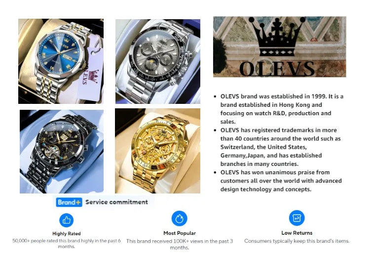 OLEVS 5567 Women's Watch Original Luxury Brand Stainless Steel Waterproof Quartz Women's Watch Elegant Date Zhou Women's watches