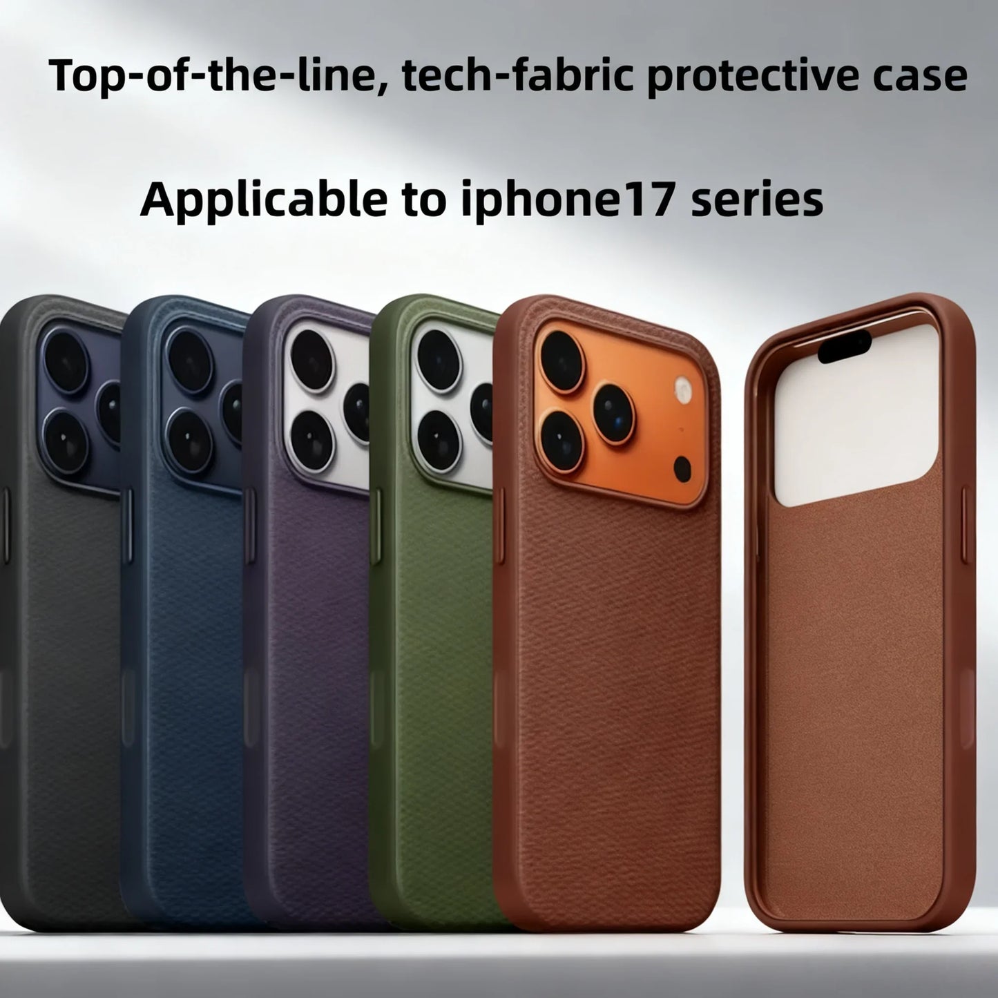 @Original For Apple Magsafe Techwoven Magnetic Case For IPhone 17 Pro Max Wireless Charging With animation Protective Cover Cap