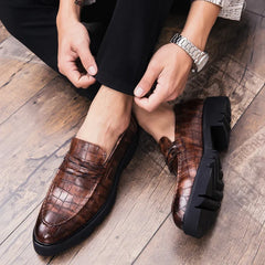 Men Leather Shoes outdoor Casual Formal Business Men's Shoes