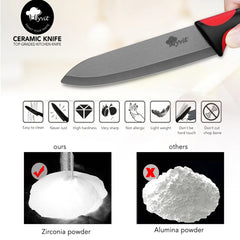 Ceramic Knife Fruit Vegetables 3 4 5 6 inch Chef Knife Household Utility Slicing Knives