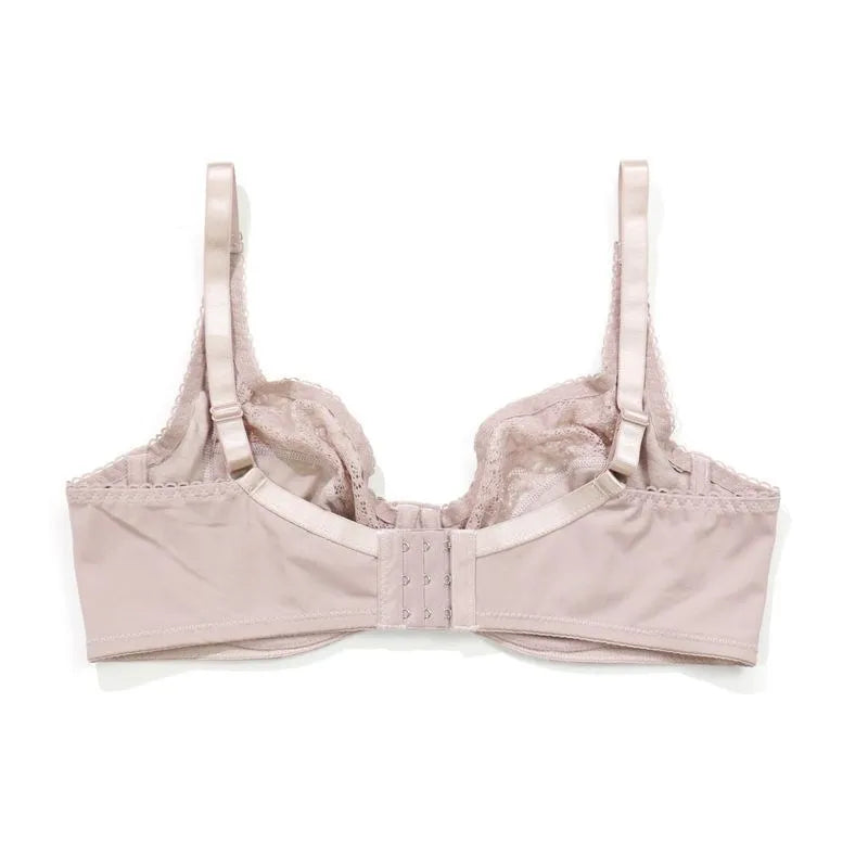 Plus Size Bras for women lace bralette with wire no foam pad thin brassiere