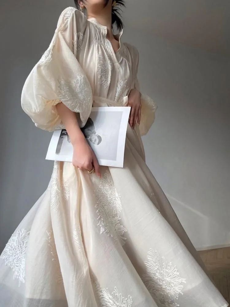 Formal attire Dresses: Women Embroidery Evening Party Dresses