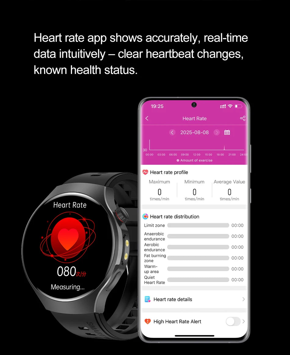 New Smart Watch Men Full Touch Screen Compass Bluetooth Call Flashlight Sports Activity Fitness Heart Rate Waterproof Smartwatch