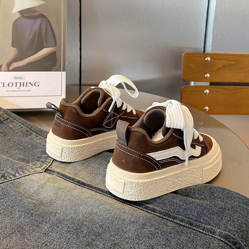 Boys Girls Canvas Shoes Baby Big Children Biscuit Bottom Breathable