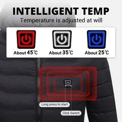 21 Areas Heated Jacket Mens Jacket Waterproof Heating Jacket Men