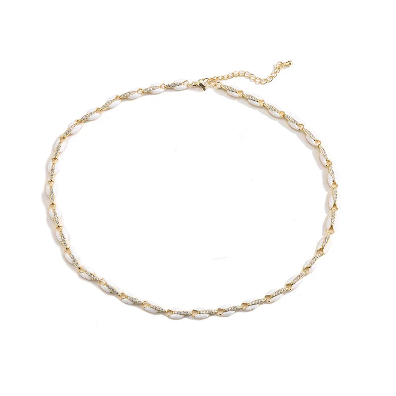 HECHENG,original fluorescent color chain necklace Bracelet ,fashion jewelry set factory direct sales wholesale