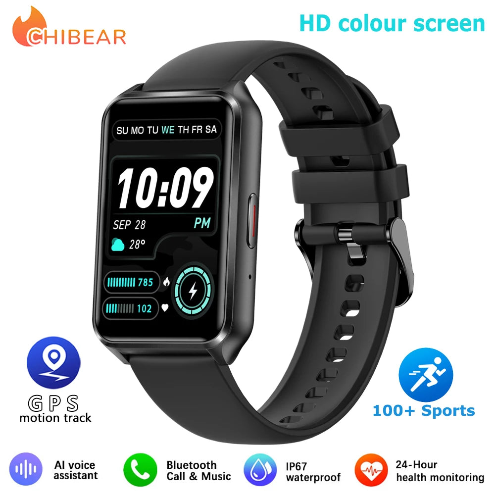 HD Bluetooth Call Smart Watch Men's Bracelet Fashion Women Smart Watch Android IOS