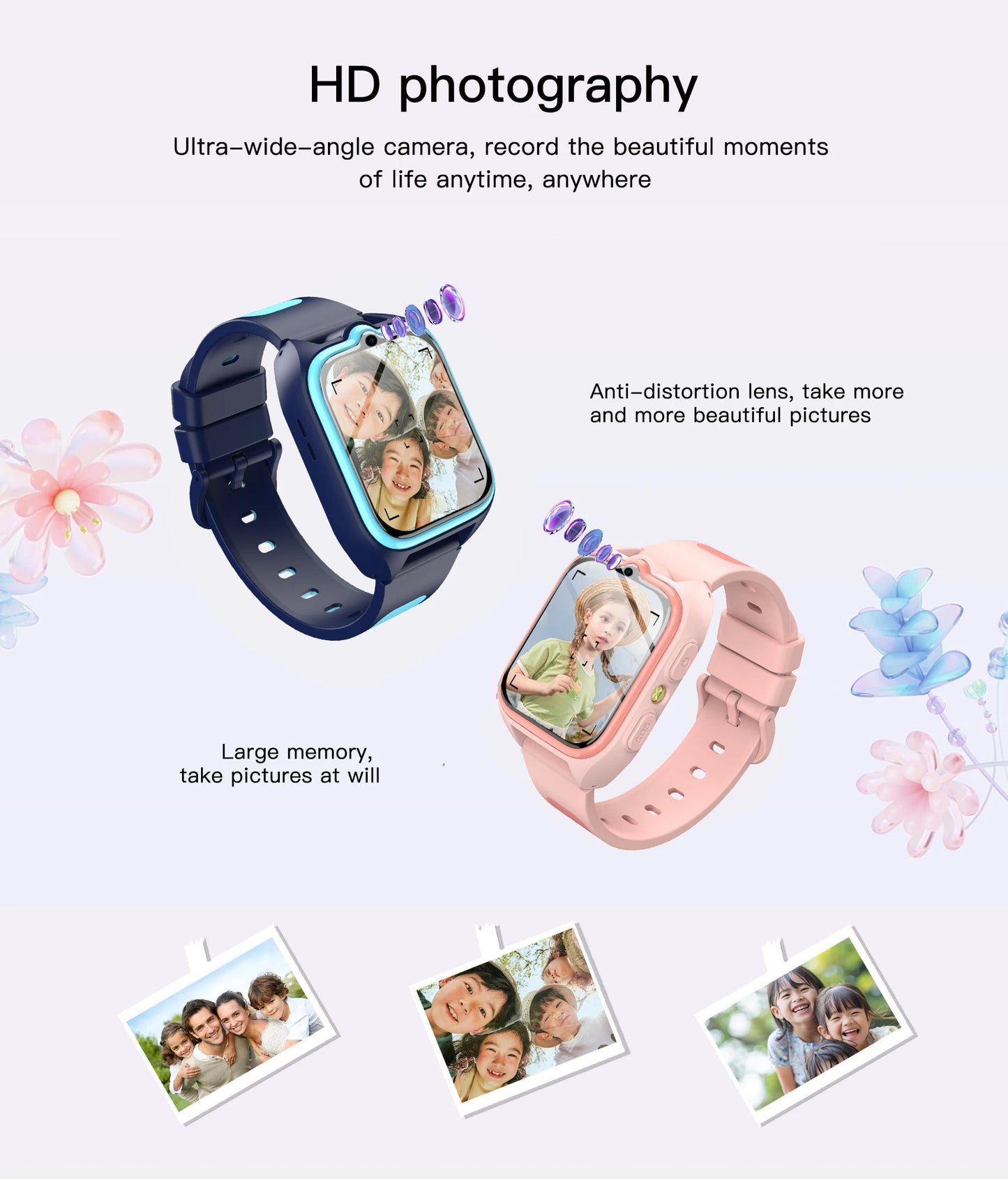 Blackview Z30 Kids Smart Watch Children Phone Watch, LBS+WiFi+GPS Triple AI Positioning, 4G Video Call, Phone Watch Smartwatch