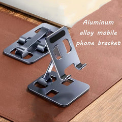 Aluminum Alloy Desktop Mobile Phone Stand Foldable iPad Tablet